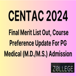 CENTAC 2024 Final Merit List Published